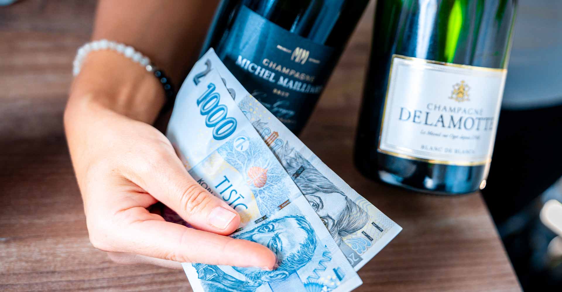 Champagne podle ceny